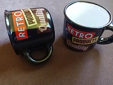 2 Espressotassen   Retrostyle