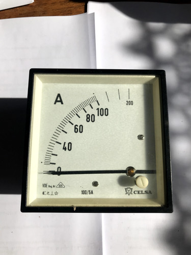 Celsa 100a amperemeter - celsa,