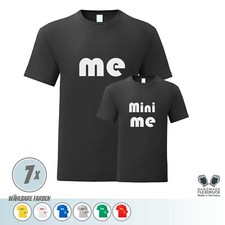 👨‍👦T-Shirt Partnerlook  * Vater Sohn (Me / Mini me) * ideales Geschenk Papa