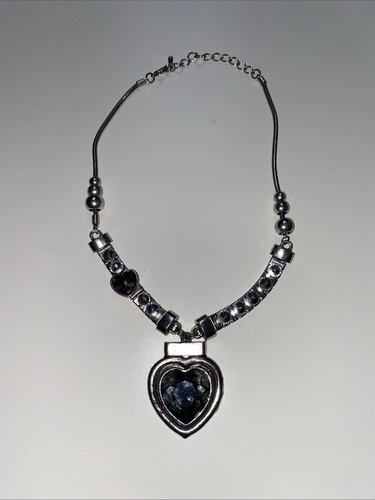 Modeschmuck kette kurz herz - modeschmuck,
