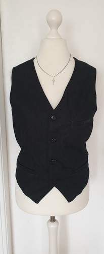 Weste jeansweste now schwarz - jeansweste, &