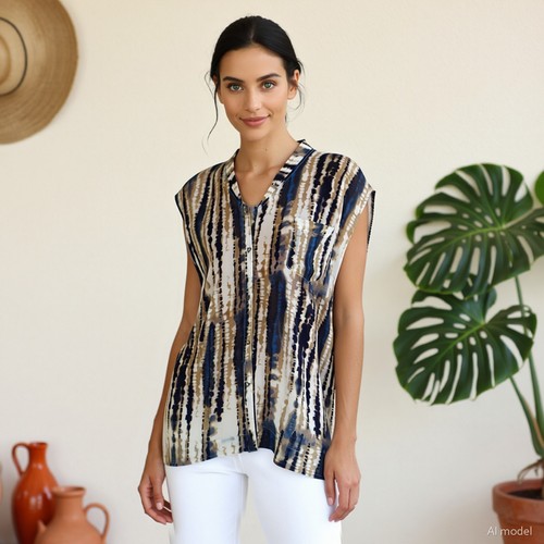Boho extravagant longshirt - boho,
