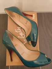 Christian Louboutin Peep Toe Pumps High Heels Gr.37 mit OVP