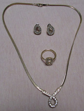 Vintage avon modeschmuck 3tlg - vintage,