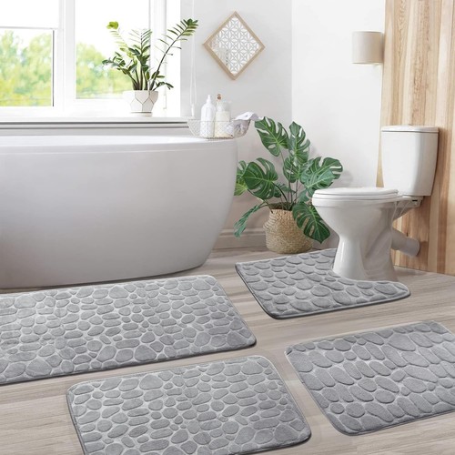 Badematten set teilig - badematten, 4
