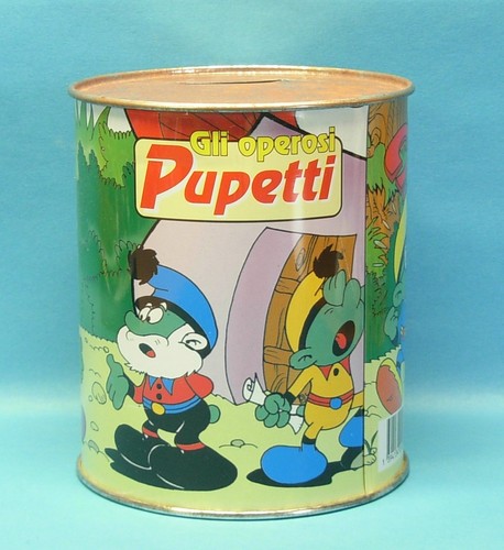 Spardose blech gli - blech,