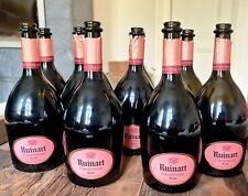 10 Stück leere Ruinart rose Flaschen für Dekoration Basteln für Kerzen Glasschne