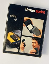 Braun „Sprint” Rasierapparat - Neu/Unbenutzt mit OVP - Liebhaberstück