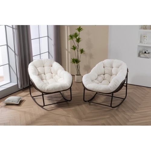 Outdoor rattan rocking - rattan,