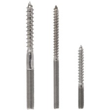 Stockschrauben Edelstahl A2 M8