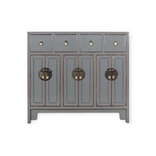 chinesische Kommode Sideboard grau RAL7005 #M-SID-A36G