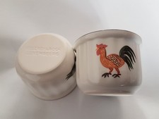 2 xVilleroy & Boch NAIF Laplau kl. Schüssel Souffle Form Ragout RAR TOP wie Neu