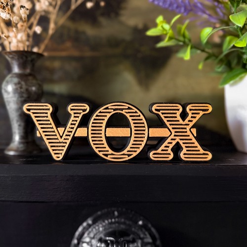 Vox classic amp logo display - -,