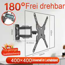 LCD LED TV Fernseher Wandhalter Wandhalterung neigbar schwenkbar 32-55 Zoll DHL