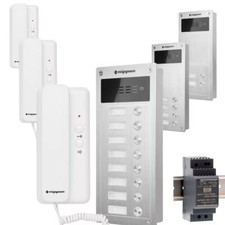 NIPPON Türsprechanlage Klingel Gegen-Sprechanlage  2 4 6 8 ..16 Parteien  2DRAHT