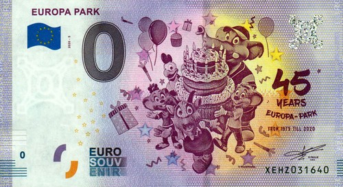 Null euro schein - schein,