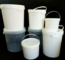 Eimer mit Deckel 3 - 33 l Kübel Lebensmittelechte Behälter  Milch-/Vorratseimer