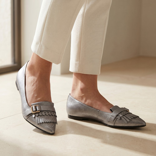 Tods silber metallic - silber, fringe