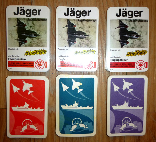 Quartett jäger ass - quartett, *