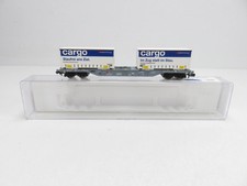 (RBT871) Fleischmann 865244 Containertragwagen "Im Zug statt im Stau" SBB, DC...