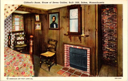 Salem postcard clifford - salem, clifford's