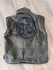 Jet Set Jacke Weste Mit Fleece Größe 3 XL Blue System The Wave Y2K