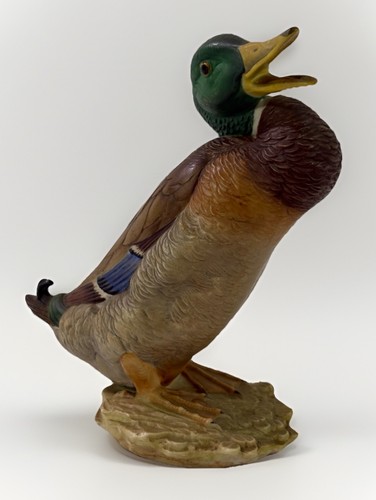 Vintage porzellan ente - porzellan,