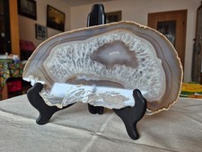 Große dekorative Achat-Platte