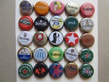 25 versch. Kronkorken (4) - Bier Heineken,Holsten,Lübzer,Krombacher,Bitburger