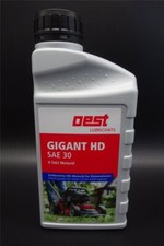 0,6L OEST Gigant HD SAE 30 4-Takt Rasenmäheröl Motor Öl Rasenmäher API 
