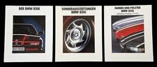 BMW 850i 8er E31 COUPE 28x34 Prospekt Brochure plus Farben Polster Ausstattung G