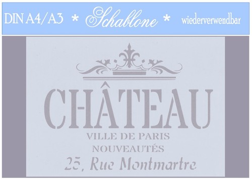 Schablone-Vintage-Shabby-A4-A3
