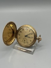 VETO HERREN TASCHENUHR HANDAUFZUG - VERGOLDET - VOLLFUNKTIONSTÜCHTIG F.2