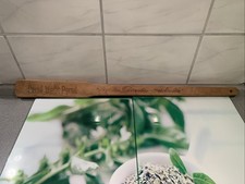 PERSIL BLEIBT PERSIL alter Reklame Holz Wäschestampfer Wäschestab 67 cm