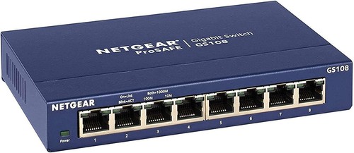 Netgear gs108ge lan switch - netgear,