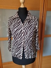 ♦NEU♦ Crash Bluse braun  beige Gr. 38