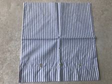 Zucchi Kissenhülle unbenutzt blau weiss Streifen 36,5 cm x 40 cm Kissenbezug