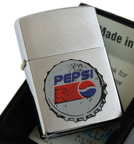 Zippo lighter pepsi - lighter, cola