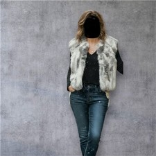 Pelzweste Fellweste Gr. 38 neu