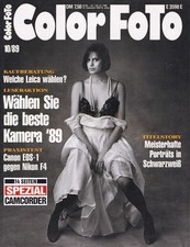 Color Foto - 10/89 - Oktober 1989 - Fotozeitschrift - Fotomagazin- gebraucht
