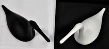 2 Rosenthal Eistaucher in schwarz + weiss von Tapio Wirkkala