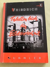 Friedrich Tabellenbuch für Elektrotechnik  (von 1963)