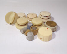 Alte Drehregler Radio Weiß Geräte Knöpfe Ersatzteile