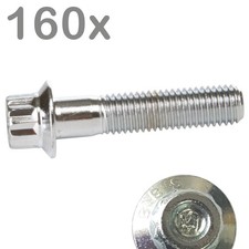 160  Felgenschrauben M7x32