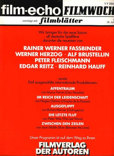 Film echo filmwoche ausgabe - film-echo,