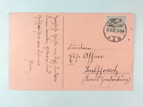 Oberschlesien postkarte 21 - oberschlesien, ef