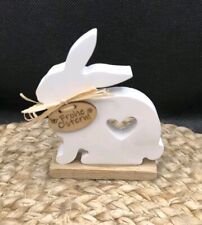 Deko Figur Osterhase Gravur