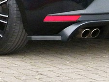 Noak ABS Heckansatz Diffusor Seitenteile für Seat Leon 3 5F Cupra R 700045CCL/R