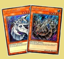 Yugioh Karten Cyber Drache Secret Rare Artwork-Set Deutsch Top SGX1 SGX3 NM!