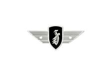 Zündapp Bella schwarze Plakette Logo Emblem Schutzblech 1483z54 1483z69